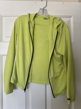 Women's Lime Active Hooded Utility Jacket